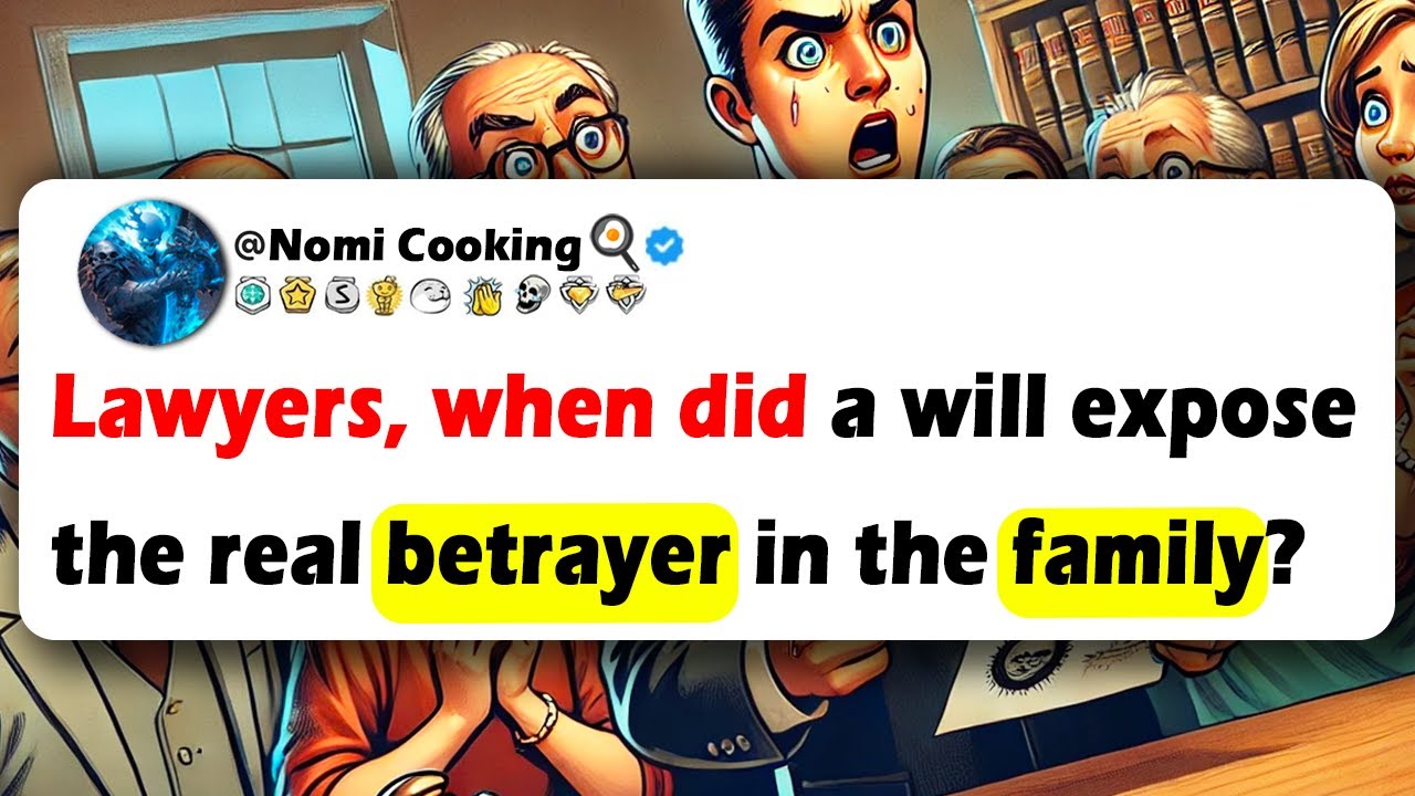 Юристы, когда завещание раскрывает истинного предателя в семье?