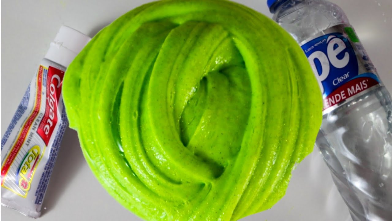 Como Fazer Slime Com Shampoo E Detergente