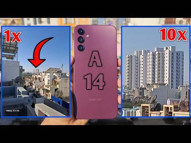 Samsung Galaxy A14 5G Unboxing and Camera Test - ASMR 