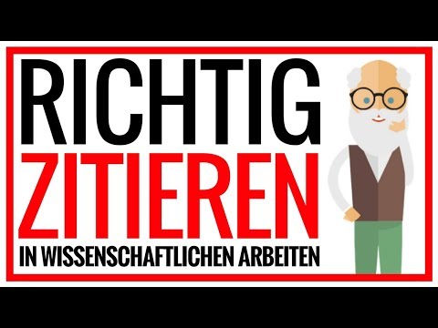 Richtig zitieren in wissenschaftlichen Arbeiten - So geht&rsquo;s! 🎓