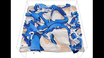 Mach-number - turn-off star surface convection simulation