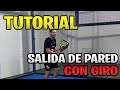 TUTORIAL SALIDA de PARED - ¿CUÁNDO HACER el GIRO? - ¿CUÁNDO DEJARLA a DOBLE PARED?