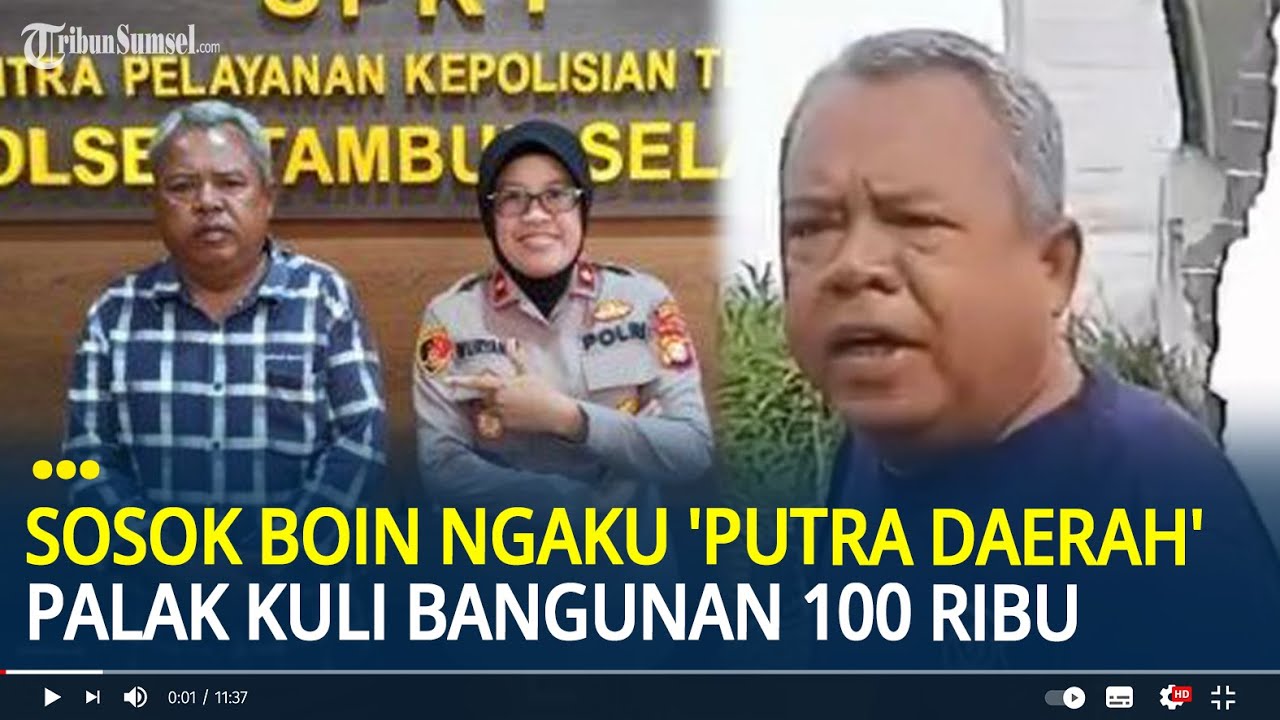 Sosok Boin 'Putra Daerah' Palak Kuli Bangunan 100 Ribu saat Renovasi Rumah di Bekasi, Kini Ditangkap