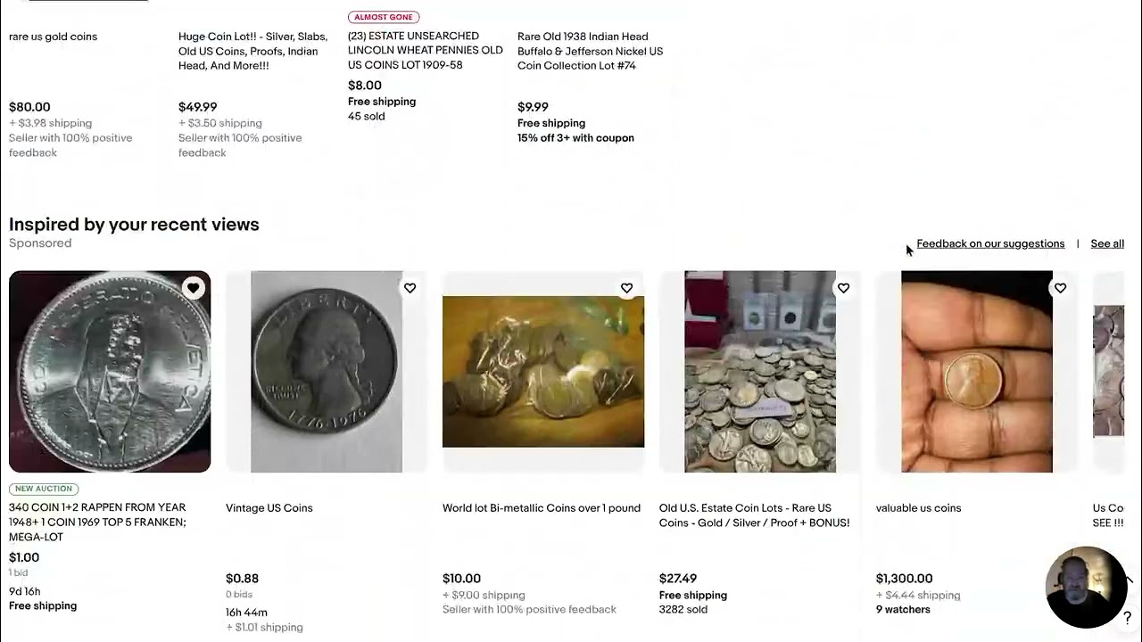 Hunting For Rare And Valuable Coins On eBay