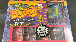 THE CARD VAULT! OLD BASEBALL CARD PACKS FROM THE FAIRFIELD CO.