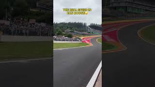 F1- the real speed at spa 🚀