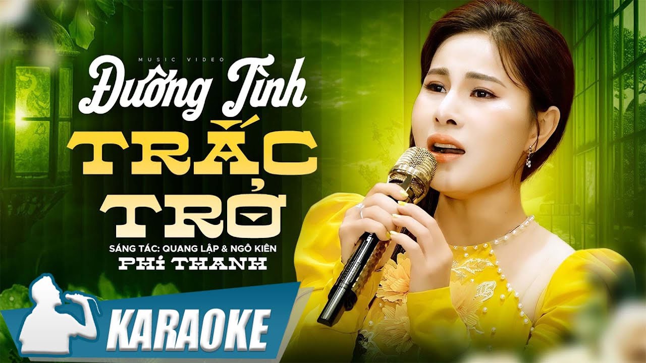 KARAOKE Đường Tình Trắc Trở - Phi Thanh | Karaoke Tone Nữ