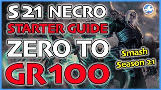 Diablo 3 Season 21 Necromancer Starter Guide Level 1 to GR100 (Patch 2.6.9 Trial of Tempests)