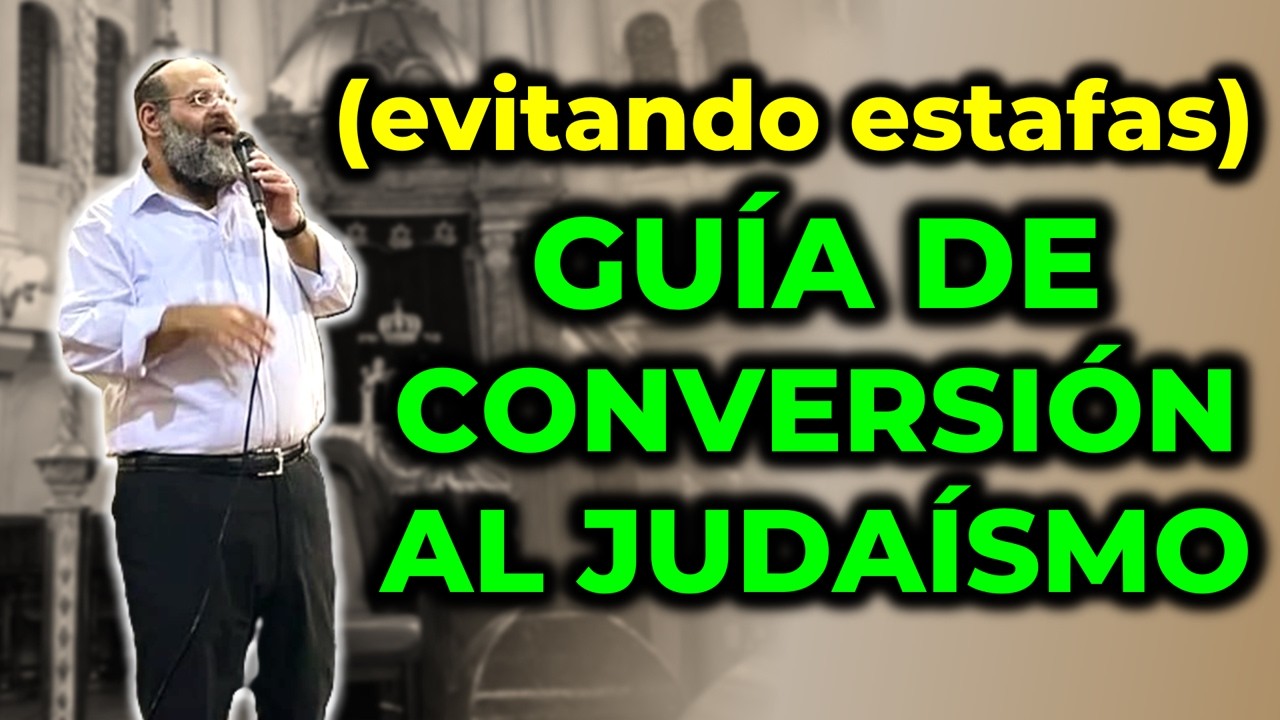 Rabino explica cómo convertirse al Judaísmo: Guía y Pasos Legales