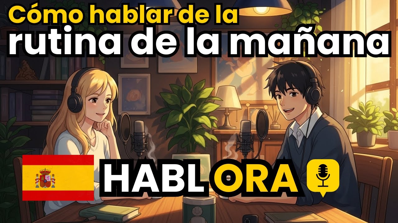 How to talk about Morning routine in Spanish | Easy Conversation for Beginners