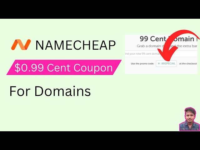 Namecheap $0.99 Domains Coupon Code In 2023 - Youtube
