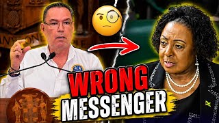 WHY BABSY? WRONG MESSENGER 😩