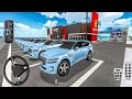 Ultimate Vehicle Collection New Hyundai Genesis GV80 Suv parking Gas station–3d driving class