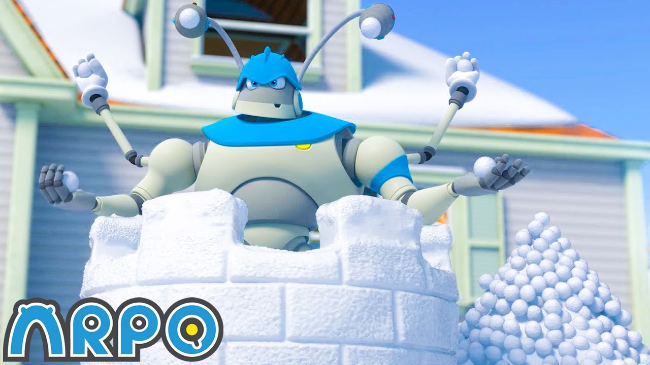 ARPO's Snow Battlefield ☃️ ARPO Kids Cartoons | Videos for Kids | Animation Compilation