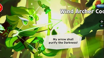 Wind Archer Cookie Gacha Animation🍃 | Cookie Run Kingdom
