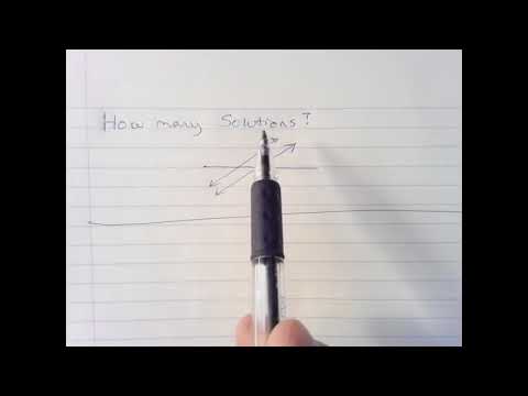 Infinite Solutions from Parallel Lines