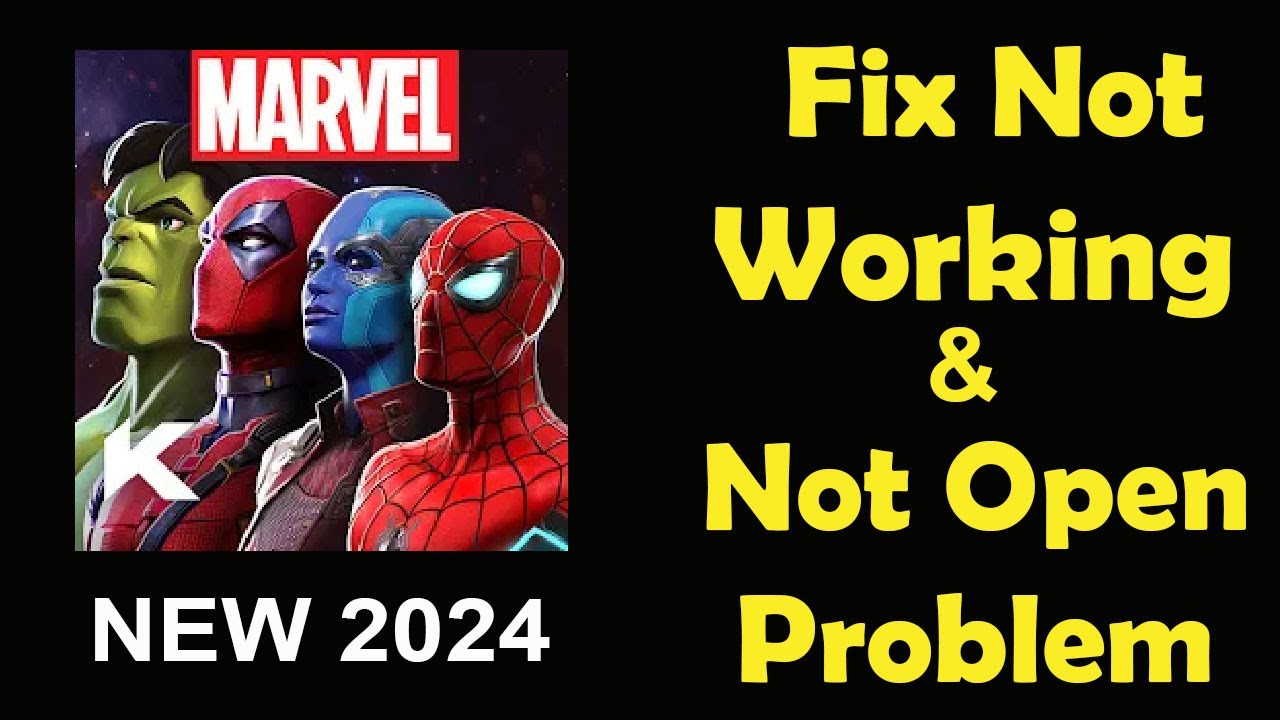 How To Fix Marvel Contest App Not Working | Marvel Contest Not Open ...