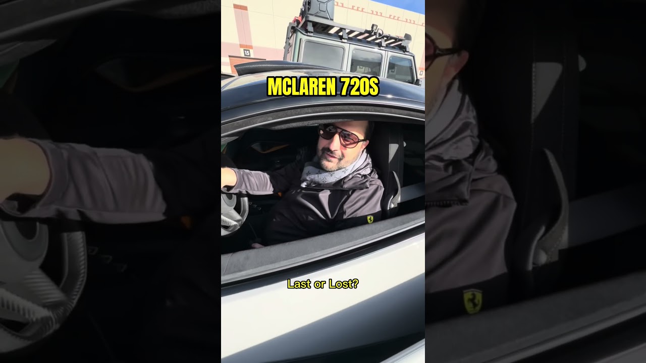 Fastlane Fun: In the Hot Seat with Las Barbuto and his 'Las' McLaren! 🏎️😂