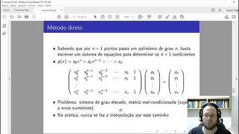 Implementação da interpolação pelo método de Lagrange em Scilab
