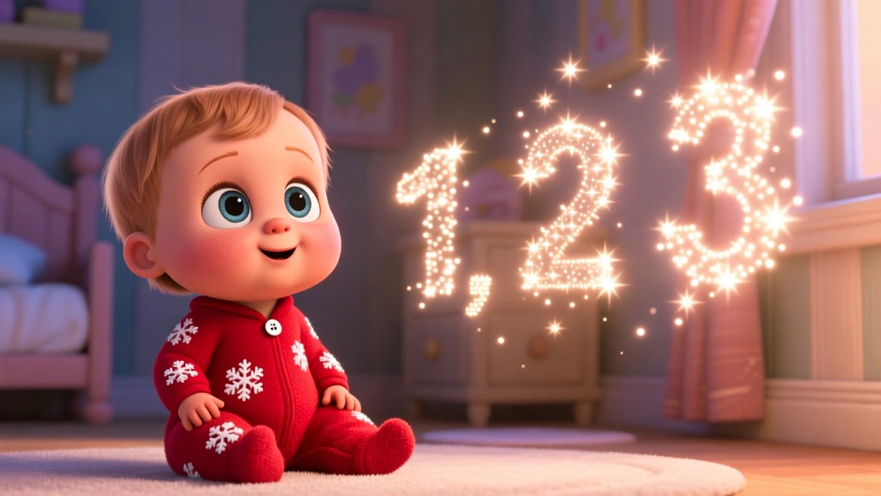 Christmas Lights Baby Joy 🎄✨ Fun Holiday Song and Learning Rhyme for Kids | Baby Christmas Magic