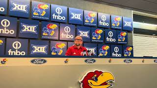 Louisville’s Pat Kelsey after beating KU in an exhibition