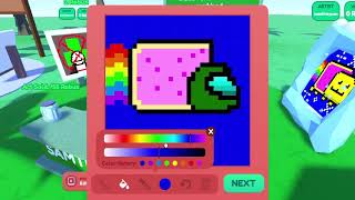 AMONG US NYAN CATTTTTTTTT #shorts screenshot 5