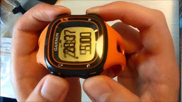 GARMIN Forerunner 10: Unboxing