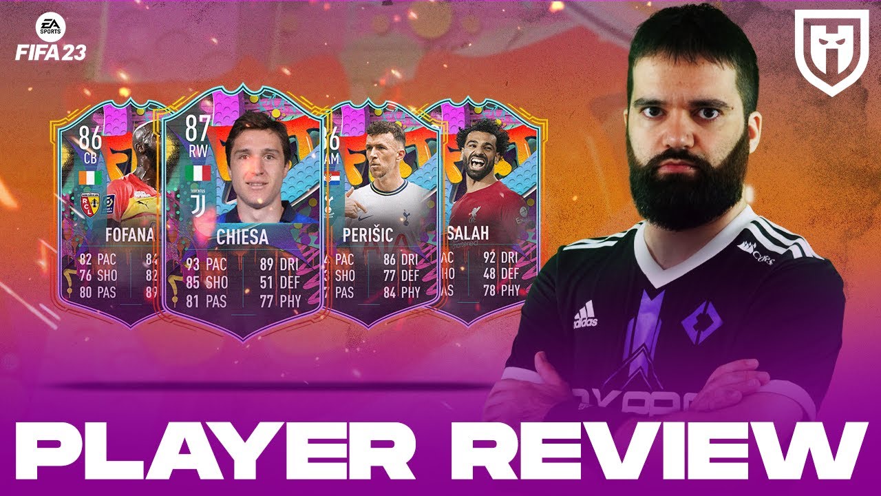 CHIESA 87, FOFANA 86, PERISIC 86 E SALAH 92 OUT OF POSITION /// FIFA 23 PLAYERS REVIEW