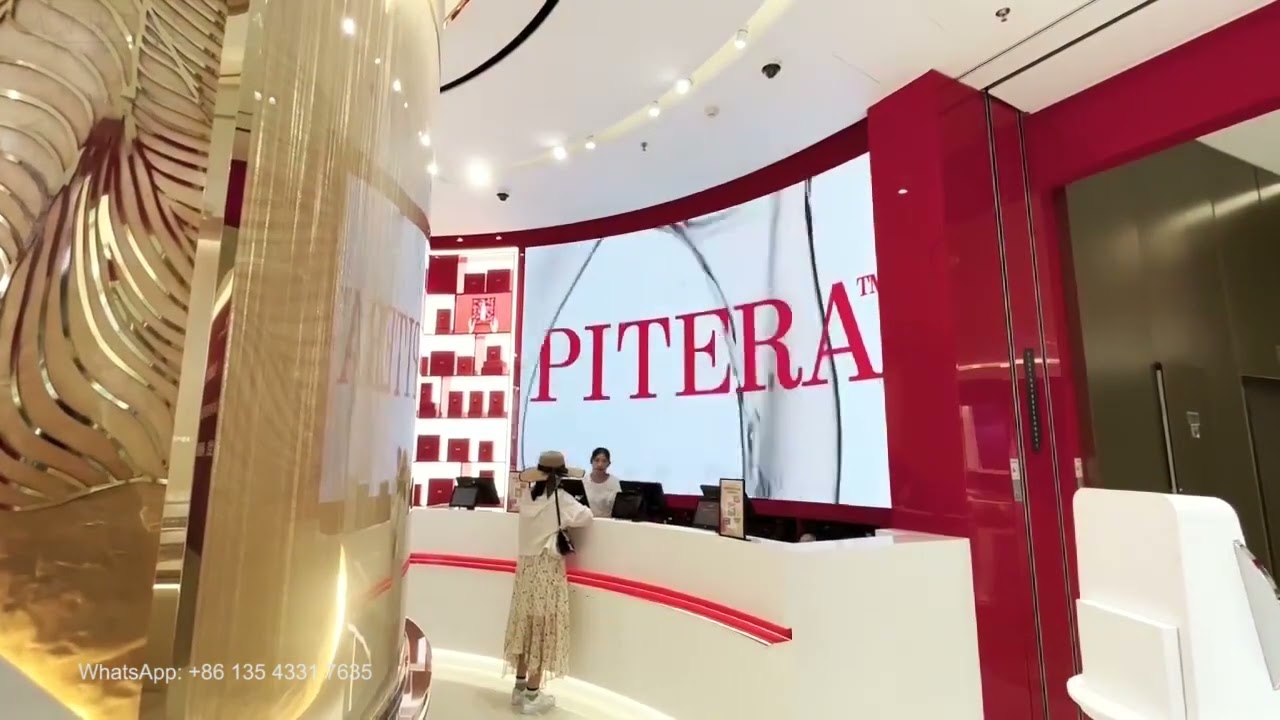 Curved flexible LED display P2 5 