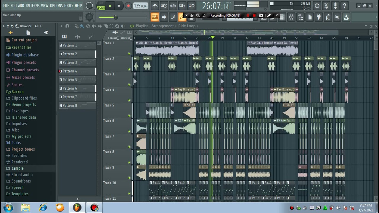 Viral Lagu Acara DJ 2021!!! FLP Alan Jackson-Freight Train Remix