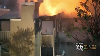 San Jose Firefighters Knock Down Early Morning 3-Alarm Apartment Building Fire