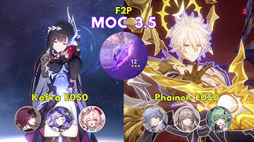 [F2P] Hysilens E0S0 x Phainon E0S0 | MOC 3.5 | Honkai: Star Rail