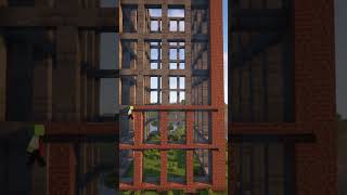 Minecraft SIMPLE SKYSCRAPER! #short #minecraft