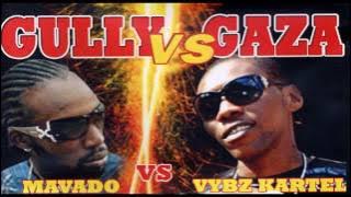 Mavado vs Vybz Kartel  (Gully Vs Gaza) Throwback Mix By Djeasy