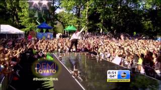 Demi Lovato Full Good Morning America Concert Performance   LIVE 6 6 14