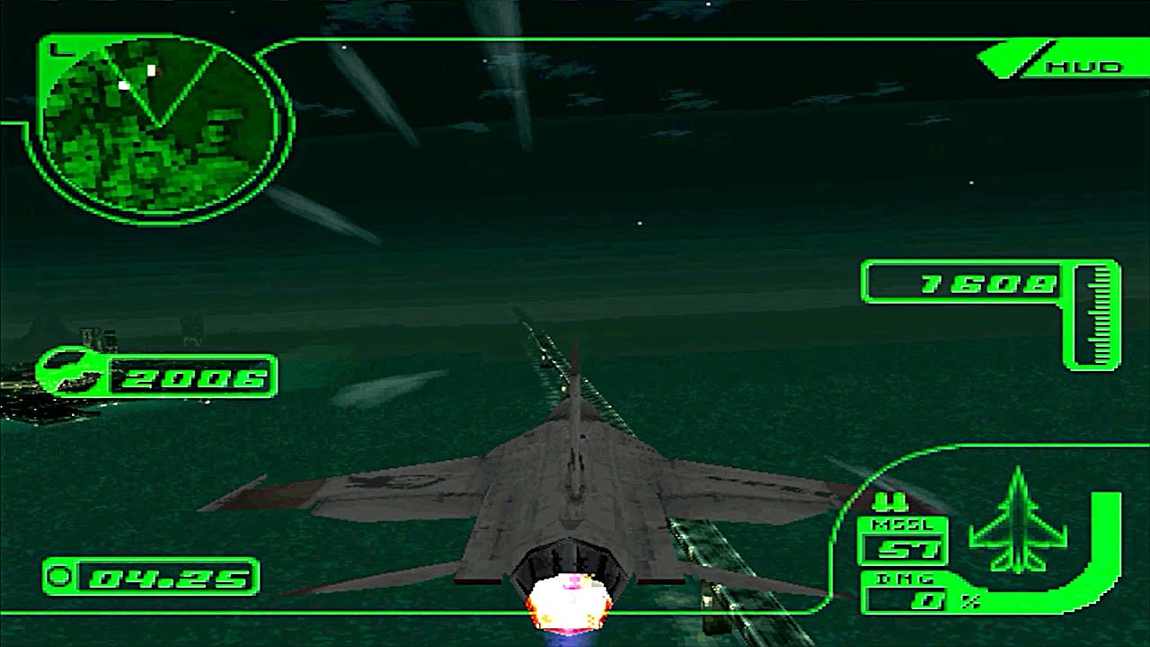 Target Acquisition Ace Combat 3 Electrosphere Mission 6 Walkthrough F-16 gyrfalcon 2K PlayStation
