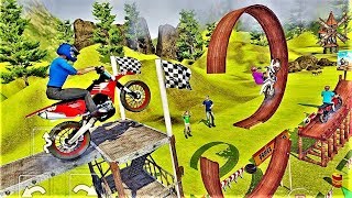 Impossible Bike Stunt Game Master-Best Android Gameplay HD screenshot 1