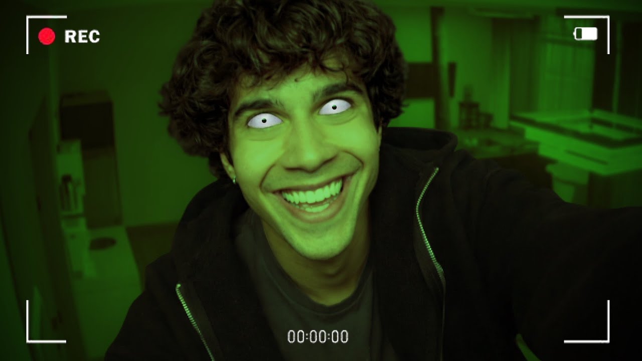 Я поймал призрака на камерах видеонаблюдения…