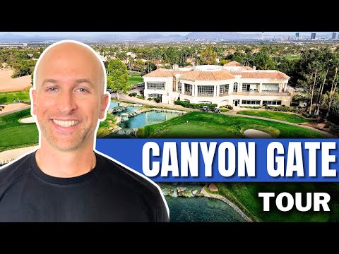 Play Canyon Gate Country Club: Neighborhood Tour  | Living In Las Vegas Nevada