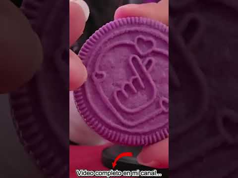 😴ASMR OREO X BTS 💜🍪 #asmr #bts #oreo #kpop #btsoreo #army