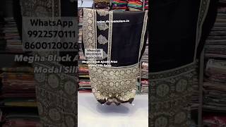 Ajrakh Sarees, Fabric Pure Modal Silk.