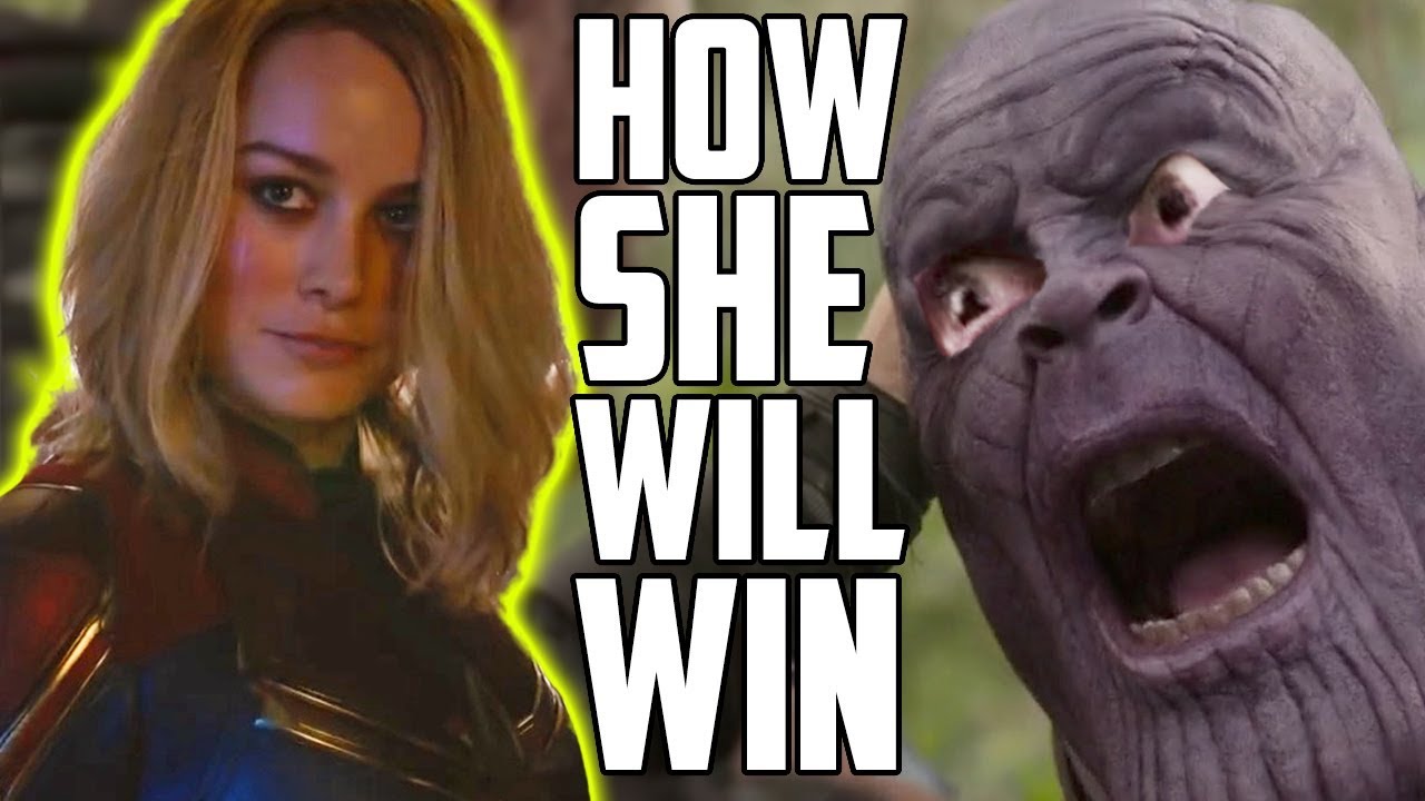 How Captain Marvel Will Beat Thanos - YouTube