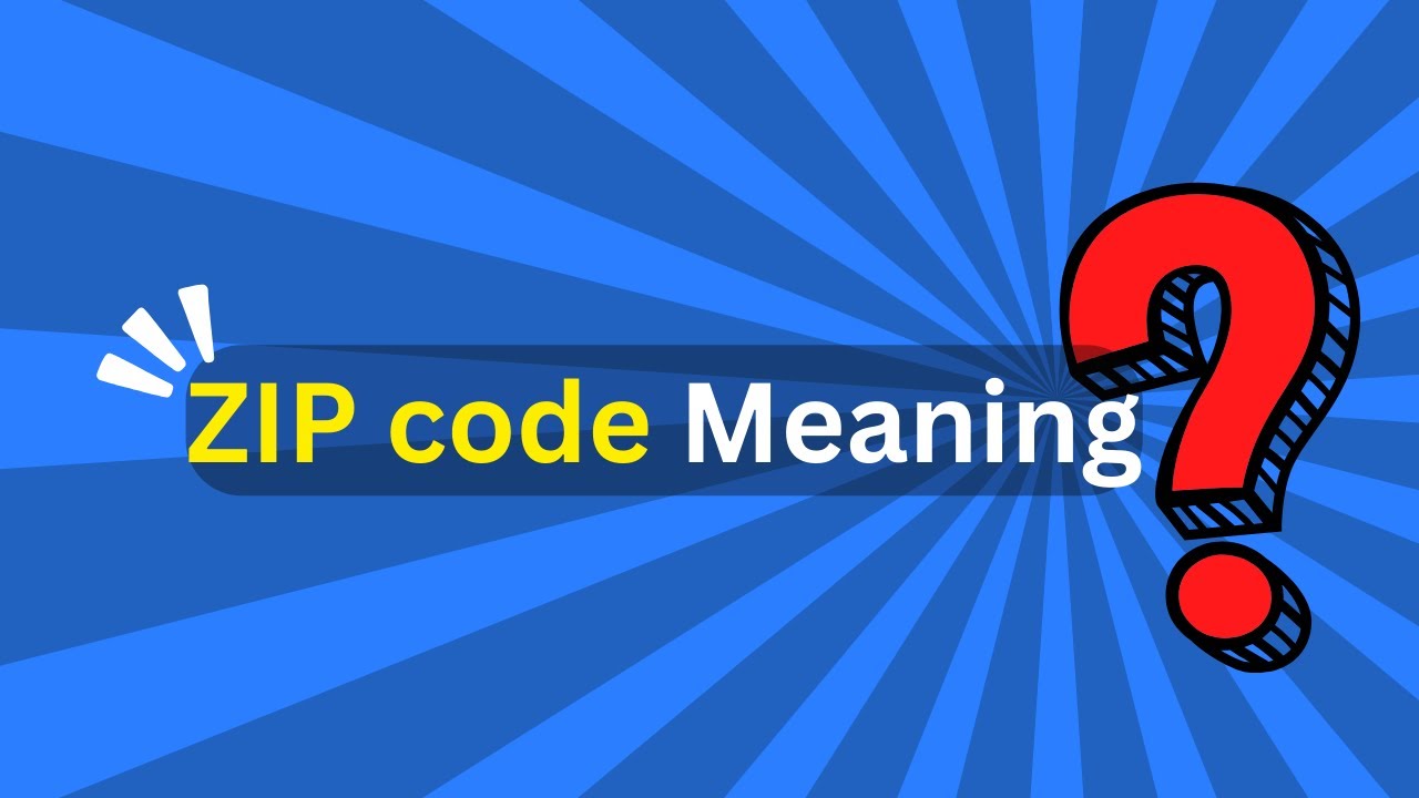 ZIP code Meaning
