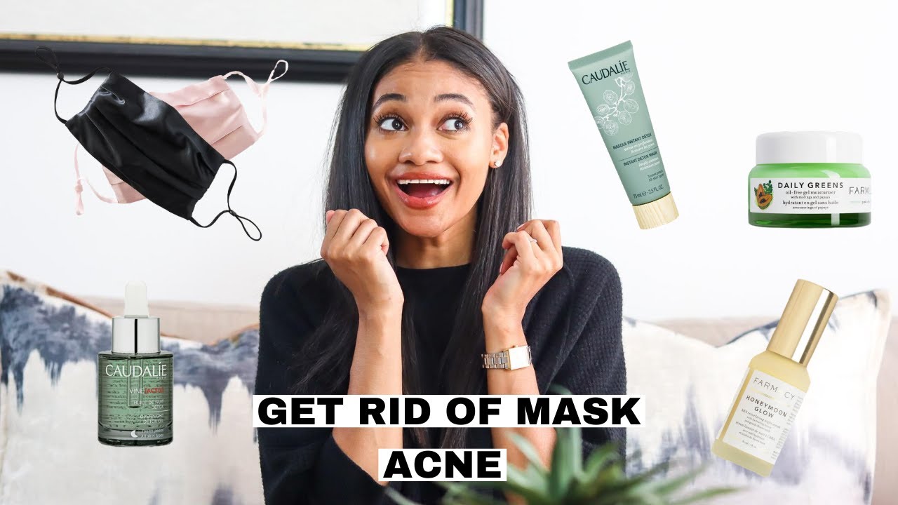 How to PREVENT MASK ACNE // Follow these steps to PREVENT and GET RID OF mask acne!