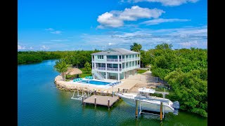 Coco Plum Beach Waterfront Luxury Estate With Excellent Boating In Marathon For 3,477,000