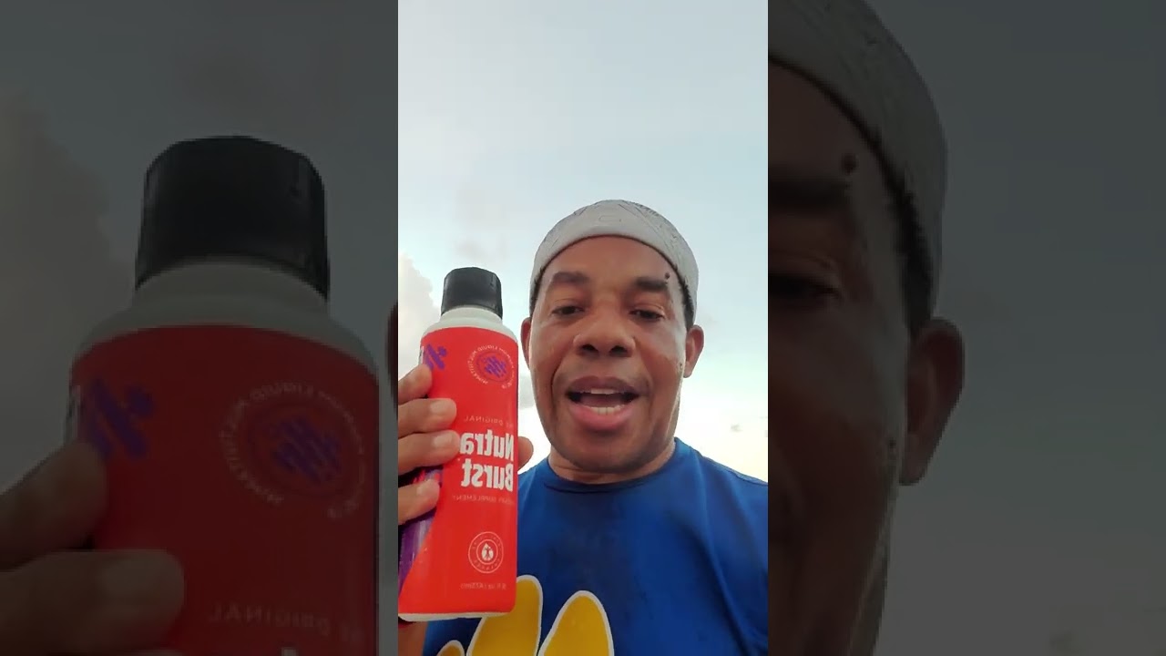 OPEN DAY TODAY EARLY RUNNING MORNING WITH NUTRA BURST GOOD VITAMIN GOOD ENERGY BY NOBERT SANTERRE