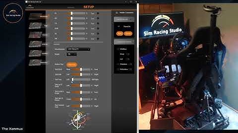 Motion Capabilities of the DOF Reality P6 Motion Platform / Sim Racing Studio