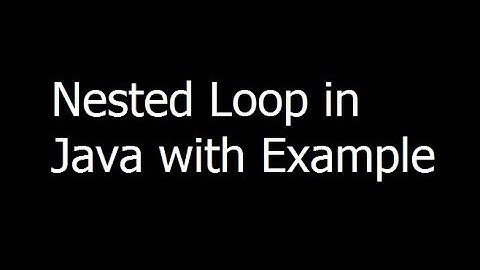 Nested Loop in Java with Example - Learn Java Programming - part 5 - Urdu/Hindi