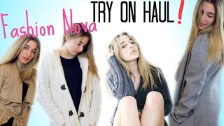 Fashion nova try on haul