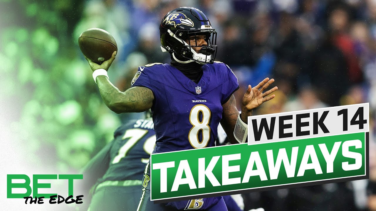 Week 14 Takeaways, Rams-Commanders in Week 15 + MNF previews | Bet the ...